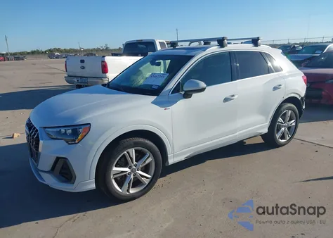 2020 Audi Q3 Premium 45 Tfsi S Line Quattro Tiptronic from USA, damaged, VIN WA1DECF36L1125275